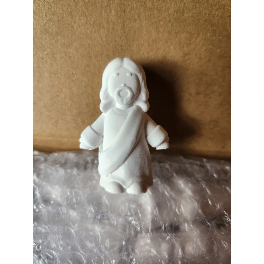 24pc Paint your own Mini Jesus Set Ceramic